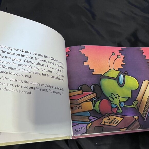 Topsy-Turvy Book Bubble Bugg & Flea Flicker Flip Book By Stephen Cosgrove - Picture 4 of 7